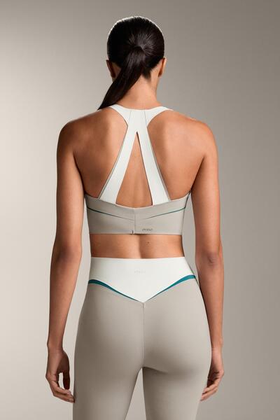 Oysho Compressive lines tank top