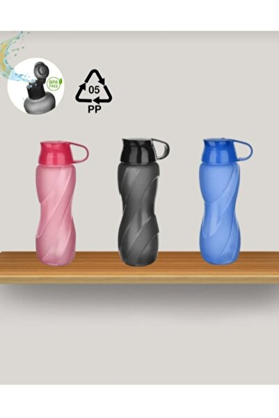 VİZYON 750 ml Motivational Water Bottle - School Water Bottle with Automatic Lid