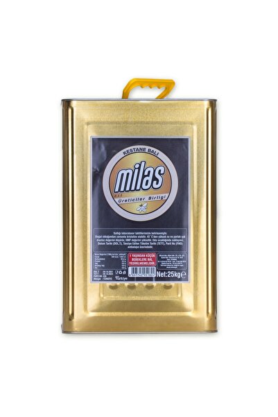 Milas Üreticiler Birliği Kestane Balı 25 Kg