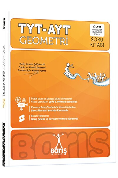Barış Yayınları Tyt-ayt Geometri Soru Kitabı