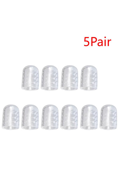 choice2 5 أزواج من غطاء حماية أصابع القدم من السيليكون، غطاء حماية الإبهام، ب...