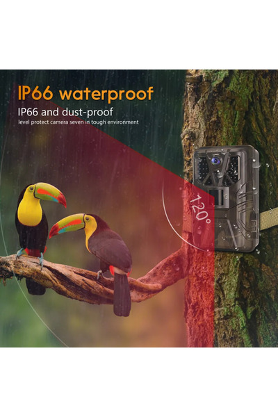 SUNTECH TSS-910A Hunting Camera, 36MP Photo, 2.7k, IR 20m, with Image and Video Storage on SD Card