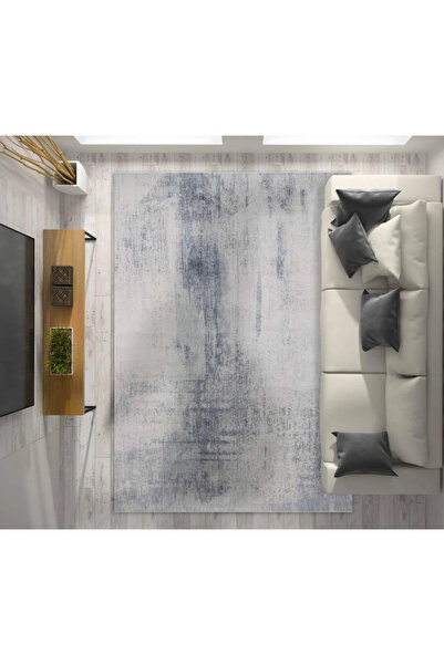 Al Kaffary Carpet Carpet Cortina,Design inspired by Abstract Art, that suits any space, blue-grey