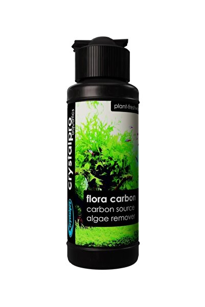 Crystalpro Flora Carbon 125ml Akvaryum Bitkileri İçin Karbon Kaynağı ve Yosun...
