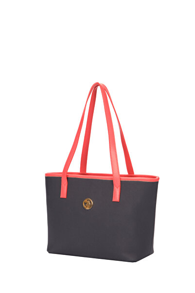 U.S. Polo Assn. Navy Blue-Red-Navy Blue Women's Shoulder Bag Us3075