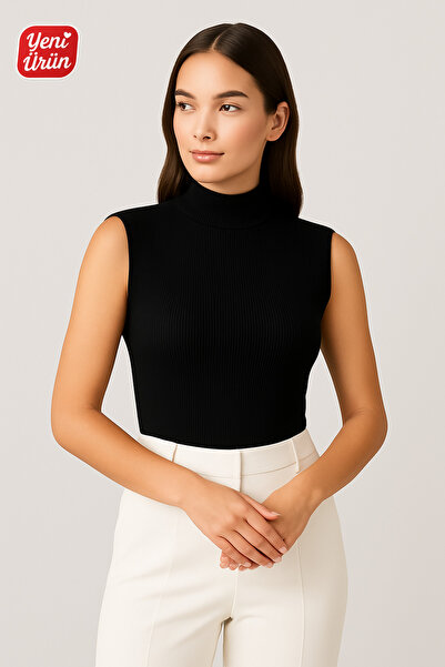 MİO ESTİLO NOVELLE Dik Yaka Fitilli Atlet