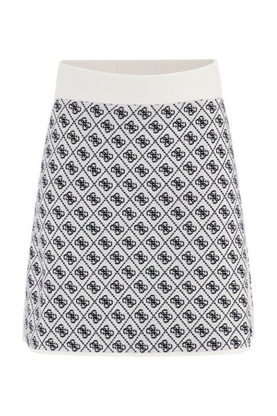 Guess Aubrey Women's A-Line Wool Blend Knit Skirt