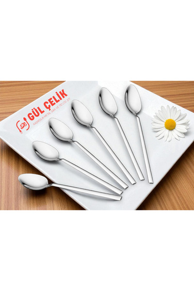 KAVEH 12 Pieces of Tablespoon Plain Chopstick Model 18/0 Quality