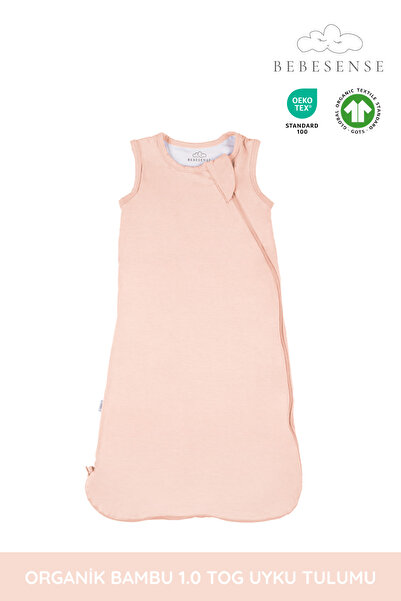 BEBESENSE Organik Bambu Uyku Tulumu – 1.0 TOG Giyilebilir Battaniye, Çift Tar...