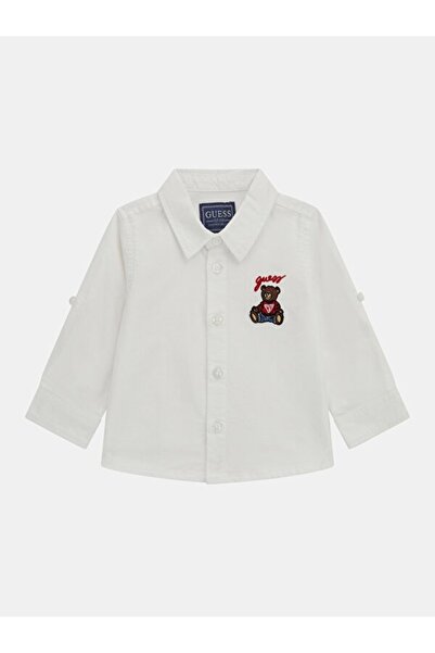 Guess OXFORD ADJ. LS SHIRT