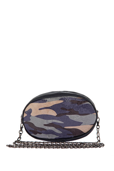Housebags Geantă de talie pentru femei, camuflaj, albastru marin 143