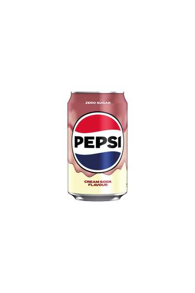 Pepsi Cream Soda Flavour Zero Sugar 330ml