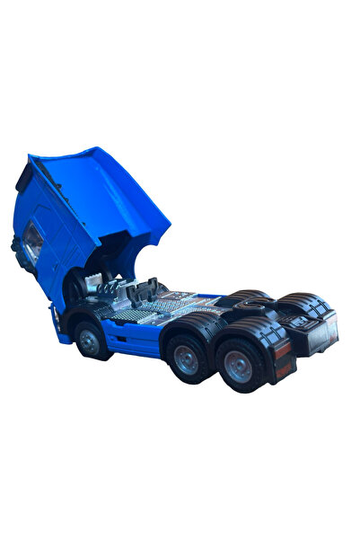 JPT Macheta metal Camion Volvo Globetrotter cu sunet si lumini albastru