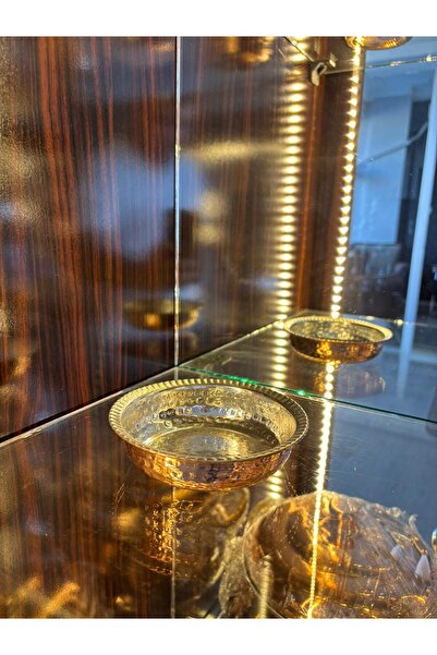 MAAB STORE Bakır Çerezlik Kulpsuz 12cm