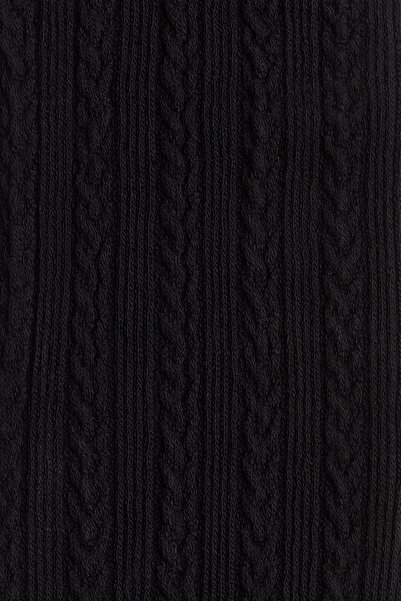 H&M Saç Örgüsü Külotlu Çorap