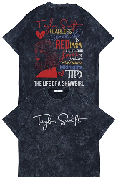 Fuddy Moda تي شيرت للجنسين من T.S All Albums مطبوع على الظهر وقابل للغسل، تي ...