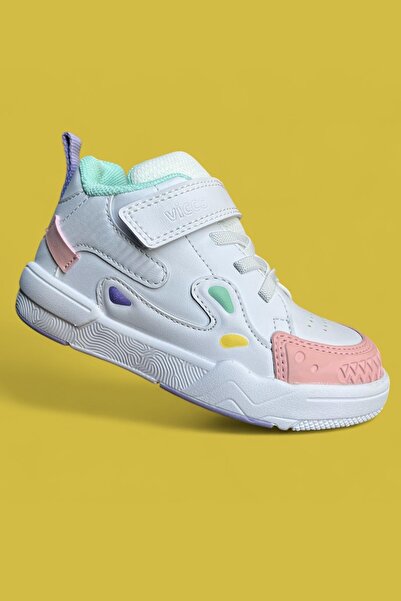 Vicco Kız Çocuk Anatomik Rahat Bebek Lacivert Rahat Spor Bot