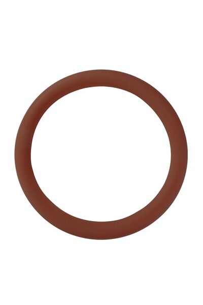 eZmart Universal Steering Wheel Silicone Cover, Anti-Slip, Diameter 33-40 cm, Brown