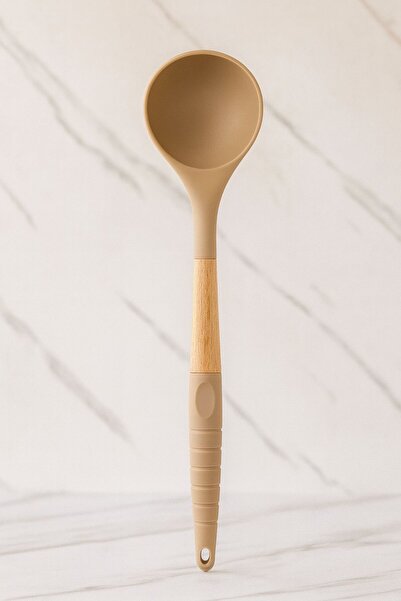 MODA OZY Heat Resistant Fireproof Non-Stick Silicone Serving Dish with Bamboo Handle (1 Piece Will Be Sent)
