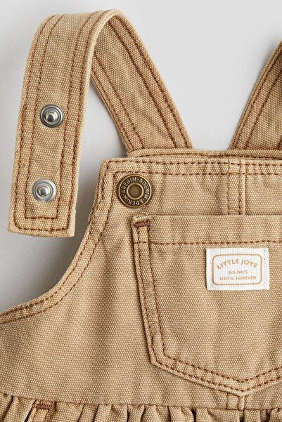 H&M Pamuklu Gabardin Tulum Elbise