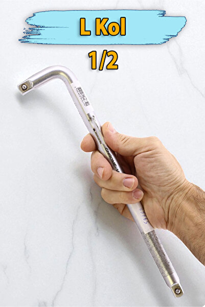 Badem10 Profesionalni ručni alat za nasadne ključeve 1/2 L, ergonomski Protiv...