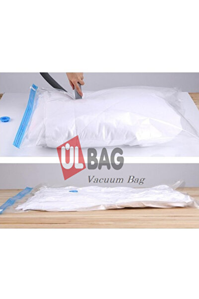 teknotrust 3 Adet En Büyük Boy Vakumlu Torba 100x130cm Yorgan ve Dökek İçin