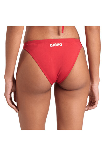 ARENA Γυναικείο μπικίνι μαγιό Team Swim Bottom Solid κόκκινο 004769450