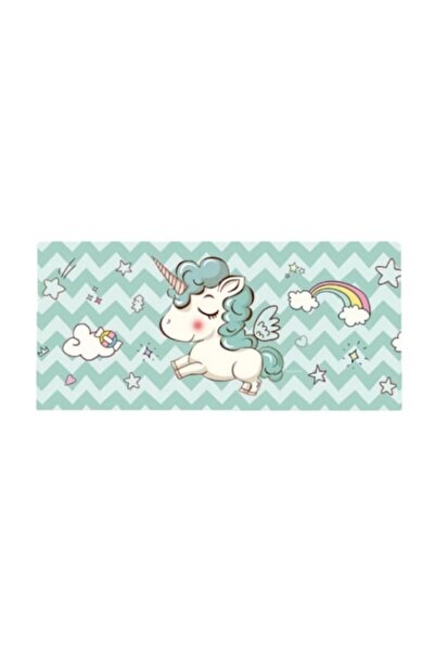 eZmart Mouse Pad XL Antiderapant, Margini Intarite, Waterproof, Unicorn, Curc...