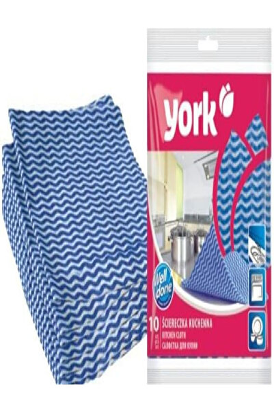 YORK مجموعة قماش تنظيف أوتيركا ماكارينا 35×34 سم - مزيج من الألوان، 10 قطع
