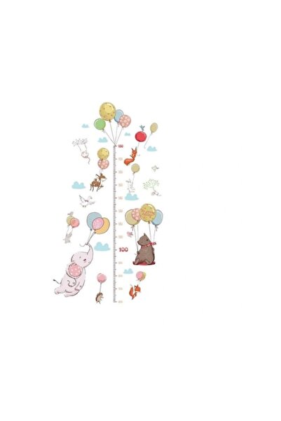 eZmart Autocolant decorativ eZMART, Aparat de măsurat înălțimea copiilor până...