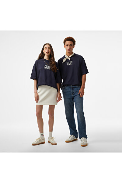 Gant Hoss X New Generation Unisex Lacivert T-Shirt