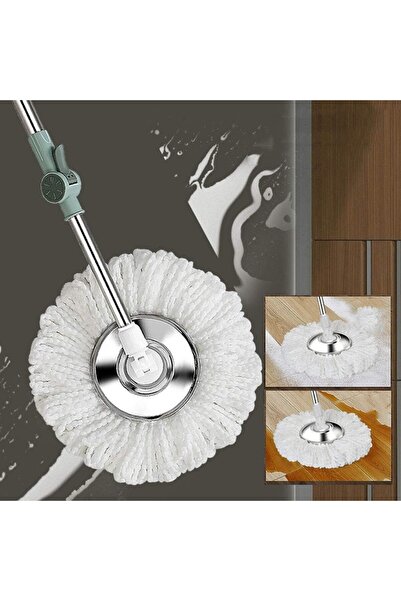 Flippy Rotating Mop Set with Bucket Flippy, Plastic and Microfiber, 8L, Green