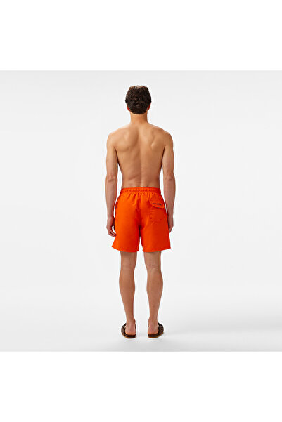 Nautica Erkek Turuncu Regular Fit Deniz Şortu