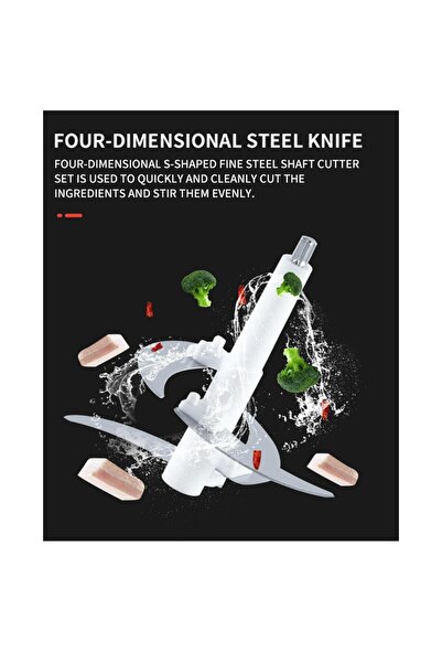 Denx 850W Electric Meat Grinder & Food Processor – 5L Stainless Steel Bowl, 5 Blades, Multifunctional