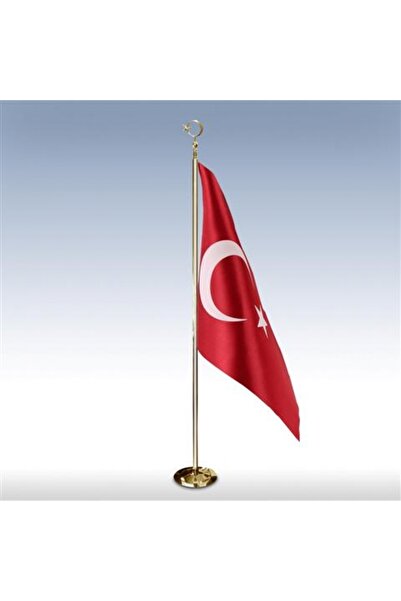 TURHAN TEKNİK SARI KAPLAMA MAKAM BAYRAK DİREĞİ