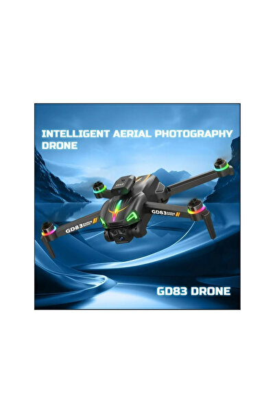 Ozmik GD83 4K Sabit Kameralı RGB LED Drone – 150 Metre Menzil, Brushless Motor, Ultra Stabil Uçuş
