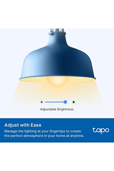 tapo Smart Wi-Fi Light Bulb, Dimmable