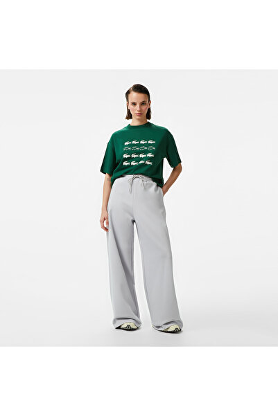 Lacoste House of SuperStep x Kadın Gri Eşofman Altı