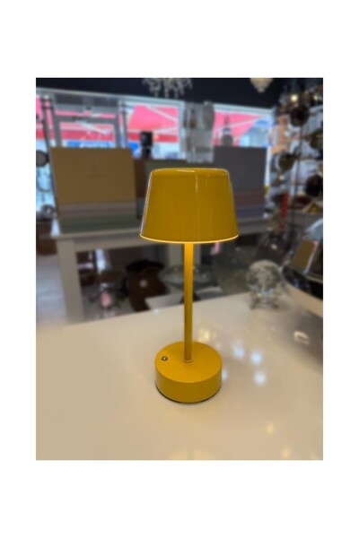 MİEN Masa Üstü Lamba Sarı Mien-1508