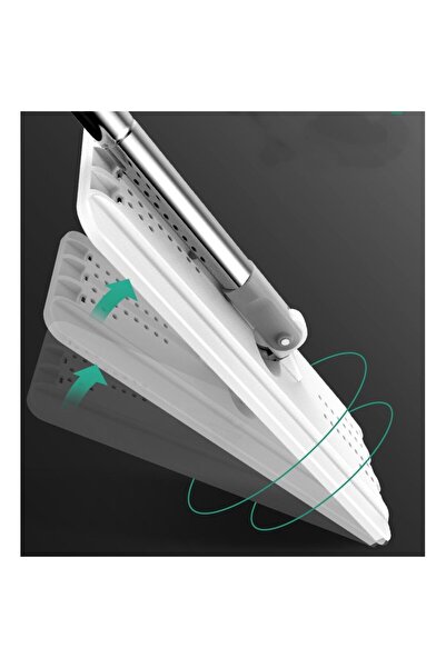 Flippy set de curățare, găleată de 5,7 l, 4 rezerve din microfibră incluse, design modern, alb