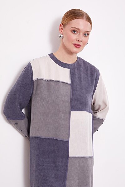 Levidor Lacivert Çift Renkli İkili Takım