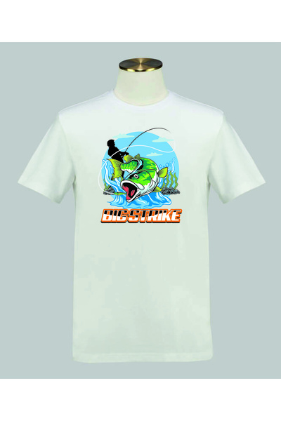 Butik Fisherman, Fish Hunter Digital Printed Tshirt