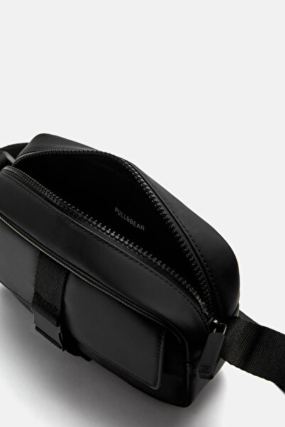 Pull & Bear Rubberised crossbody bag