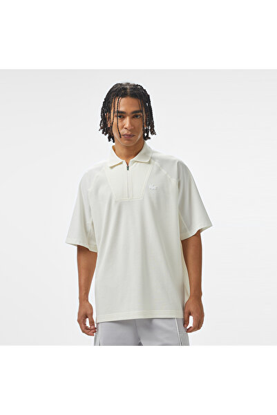 Lacoste House of SuperStep x Erkek Beyaz Polo