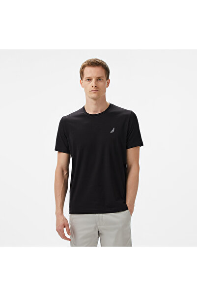 Nautica Erkek Siyah Regular Fit T-Shirt