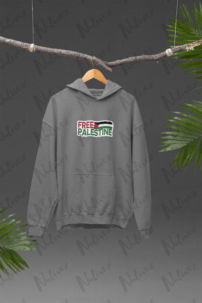 Nulivez هودي كبير الحجم مطبوع بتصميم فلسطيني عالي الجودة للجنسين