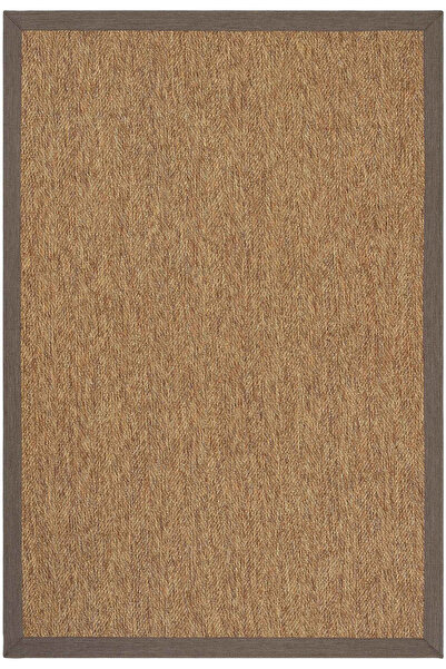 Sisal Halı Kahverengi Sisal Halı Modern Dört Mevsimlik Hasır Halı Giyinme Oda...