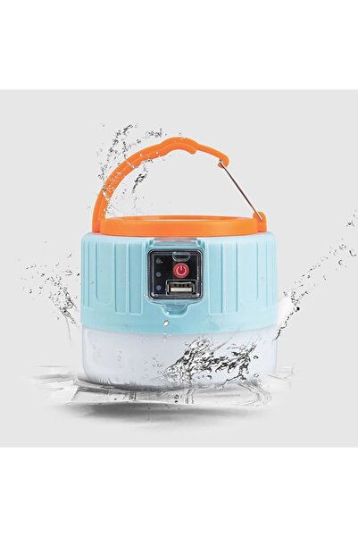 Flippy Portable Lamp Flippy, Solar + USB Charging, Smart Battery Display, Coverage 32 m², 6x9x11 cm, 3 Mod