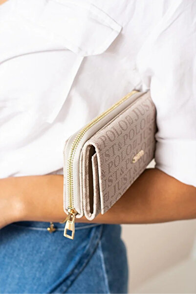 Just Polo Women's a Quality Horizontal Convenient Large Size Luxury Wallet Price: