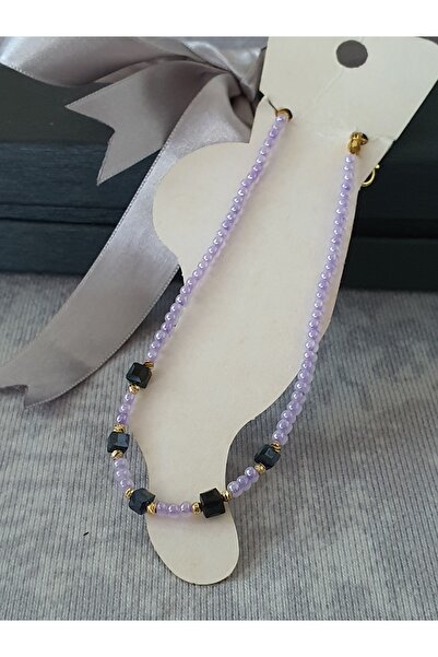 by Natalie Glass and Crystal Bead Anklet Special Design Women's Anklet